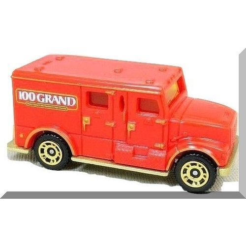 Matchbox - International Armored Car: MBX Candy Series - 100 Grand (2019) *Red*