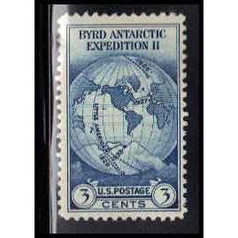753 3c Byrd Expedition Just Clears MNH O5301