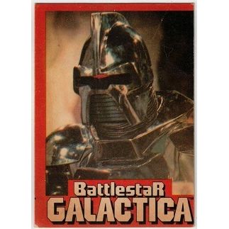 BATTLESTAR GALACTICA ' WONDER BREAD ' card # 19 CYLON (1978)