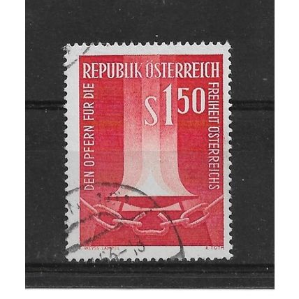 Austria.Austrian Freedom Martyrs' Commemoration stamp.Fine Used.Aug22b