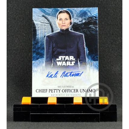 Topps Star Wars The Force Awakens S2 – Autograph Purple – Kate Fleetwod 36/50