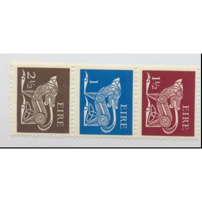 Ireland Stamps Scott #291, 292, & 294, Mint Never Hinged, Strip of 3