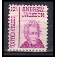 Used 1286 10c Andrew Jackson Very Fine KA6101