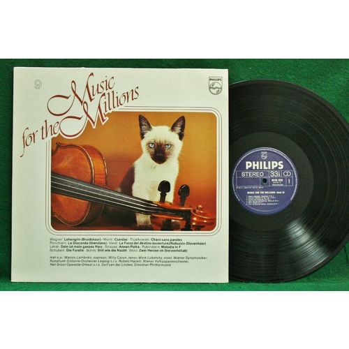 Lambriks/Caron/Lubotsky/Hanell - Music for the Millions-Vol. 9 - 6536 039 - NM
