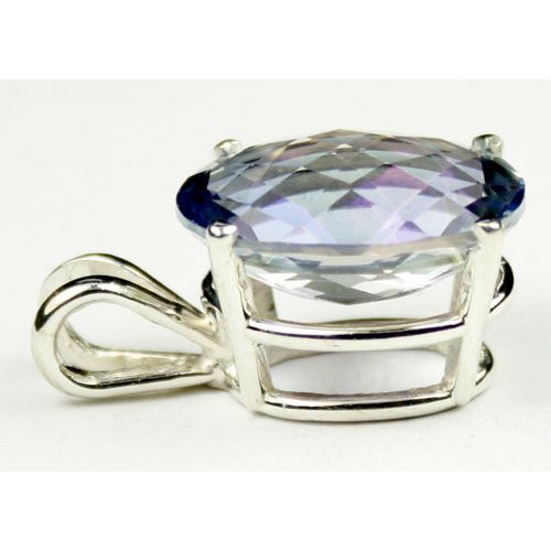 Neptune Garden Topaz, 925 Sterling Silver Pendant, SP004