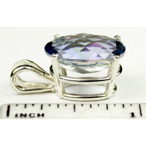 Neptune Garden Topaz, 925 Sterling Silver Pendant, SP004