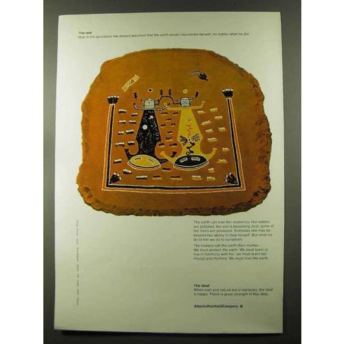 1973 Atlantic Richfield Ad - Art by Alfred Dihyja