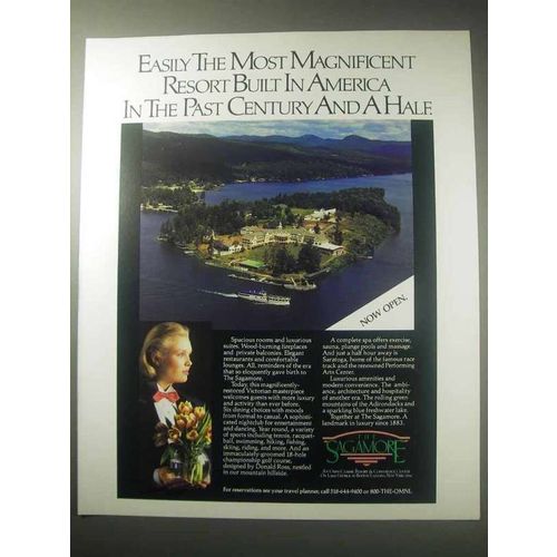 1985 The Sagamore Resort Ad - The Most Magnificent
