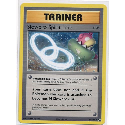 Pokemon XY Evolutions 86/108 Slowbro Spirit Link
