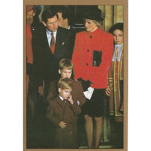Panini's The Royal Family 1991 Sticker Collection - Sticker No. 18