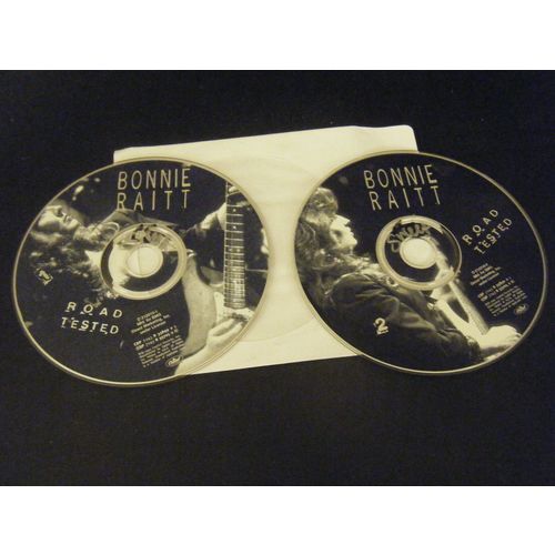 Road Tested by Bonnie Raitt (CD, Nov-1995, 2 Discs, Capitol) - Discs Only!!!