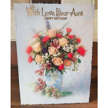 Aunt Birthday Card - 002