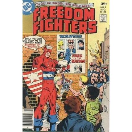 Freedom Fighters (Vol 1) # 009 NM- AMERICAN COMICS