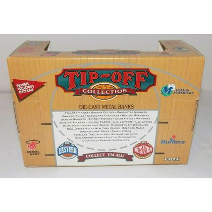 Ertl Tip-Off Collection Diecast Metal Bank NBA Eastern Atlanta Hawks