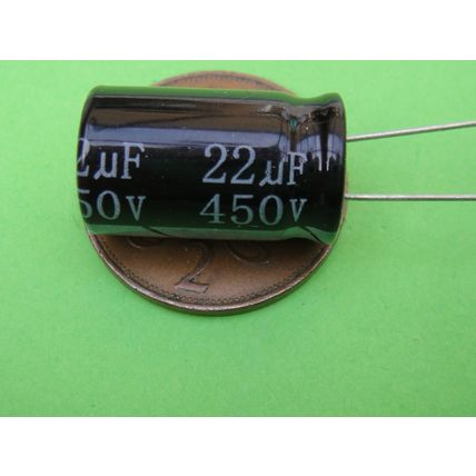 22µF 22uF 450V Capacitors, New Old Stock, Five (5) Repairing A Valve Amplifier ?