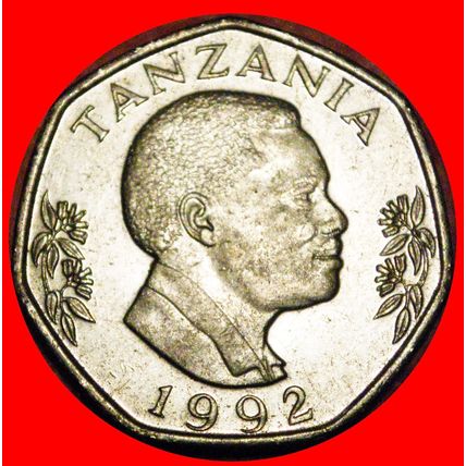 2 SOLD ELEPHANT WITH CALF: TANZANIA ★ 20 SHILLINGS 1992!★LOW START★NO RESERVE