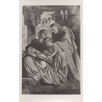 Timothy Disciple Book Of The Scriptures Religious RPC Postcard