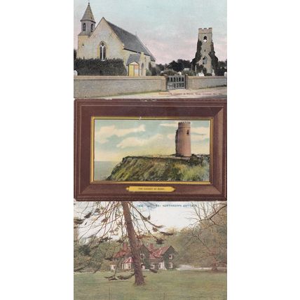 Cromer The Ruins Garden Of Sleep Northrepps Cottage 3x Old Postcard s