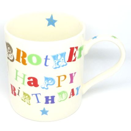 Brother Happy Birthday Mug Fine China 9 CM