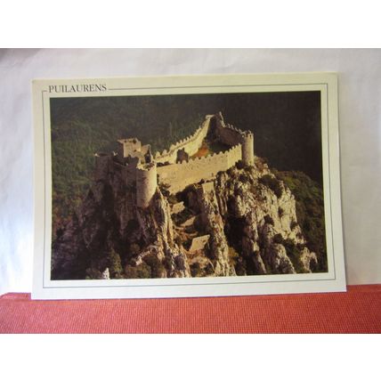 PUILAURENS, AUDE, FRANCE used postcard 2003 postmark #