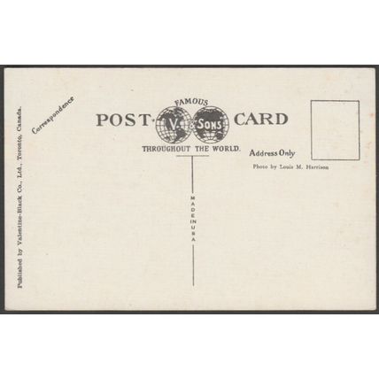 Market Slip, Saint John, New Brunswick, c.1910 - Valentine-Black Postcard
