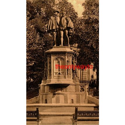Bruxelles, Monument Des Comtes D'Egmont Et Hoorn, Belgium, Postcard, 1910s?