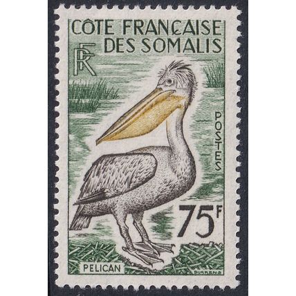 French Somali Coast 1958 SG 446 MM - Fauna/Birds (C-532 (23))