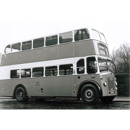 Black & White Photograph of Glasgow Corporation Transport - FYS 647