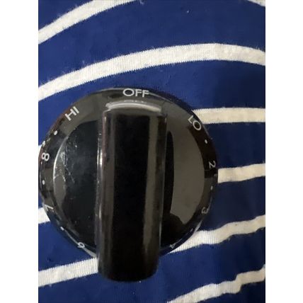 Frigidaire Kenmore Range Oven Black Dual Burner Knob 3163528 or KIP 5H80