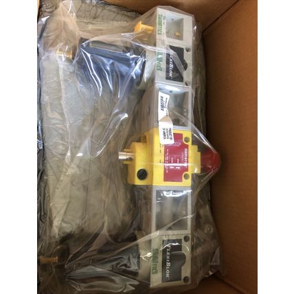NEW NUMATICS 71005,F32B-06AM,MVL32-06Y FLEXIBLOCK LOCKOUT VALVE MANIFOLD,DF