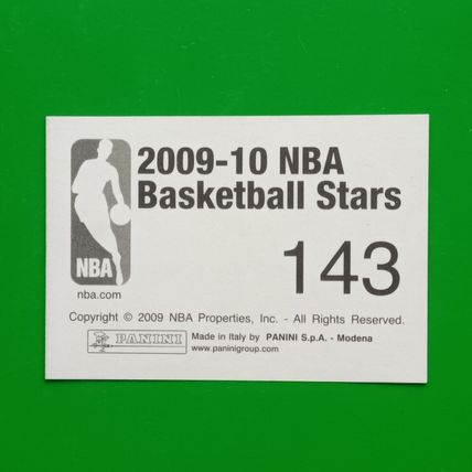 Panini NBA 2009 2010 Sticker #143 Jermaine O`Neal Miami Heat
