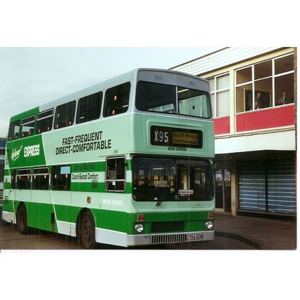 Colour Photo of Go-Ahead Northern Ltd. Wear Buses - C784 OCN ex. Nthrn. General