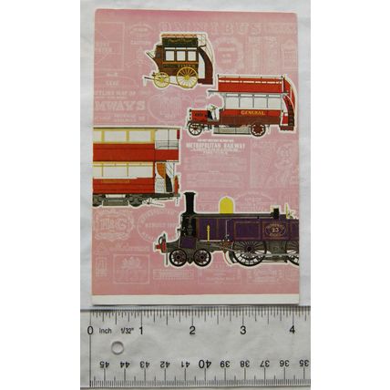 postcard of 1964 London Transport Museum Poster by William Fenton