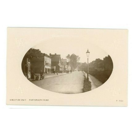 POSTCARD Kingston Vale - Portsmouth Road - Hutchinson RP unposted