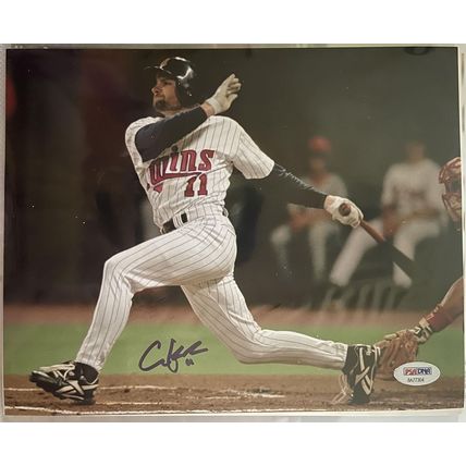 Chuck Knoblauch Signed Autographed Glossy 8x10 Photo Minnesota Twins : PSA/DNA
