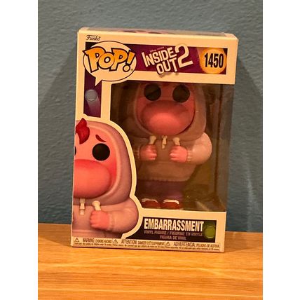 Funko Pop! Pixar: Inside Out 2 - Embarrassment #1450 Figure (Box & Protector)