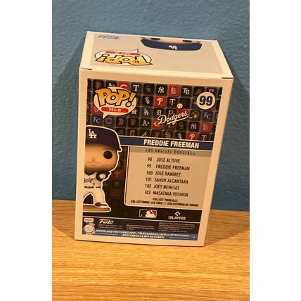Funko Pop! MLB: LA Dodgers - Freddie Freeman #99 Vinyl Figure (Box & Protector)