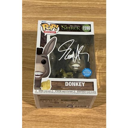 Funko Pop! Movies - Donkey #1598 Facsimile Laser Autographed (Box & Protector)