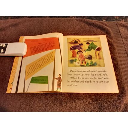 Little Golden Book The Little Eskimo By Kathryn Jackson (A)Edition Fine 6.0 1952