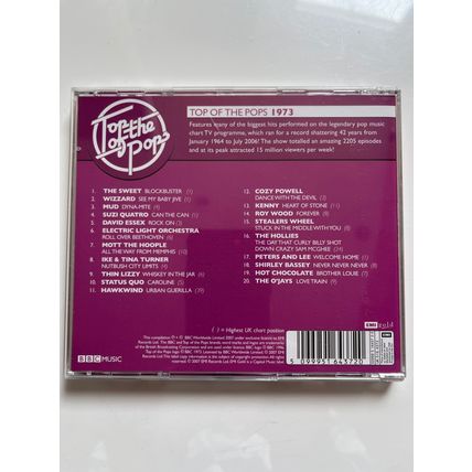 TOP OF THE POPS - 1973 (UK AUDIO CD, 2007)