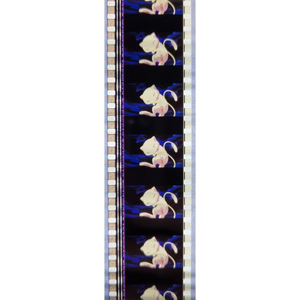 Pokemon . Pk TSR - C0111g . 1 STRIP OF 5 - 35MM FILM CELLS