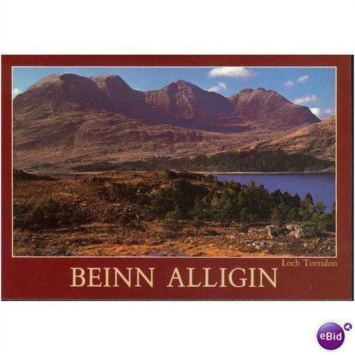 Vintage Postcard - Beinn Alligin, Loch Torridon, Scotland
