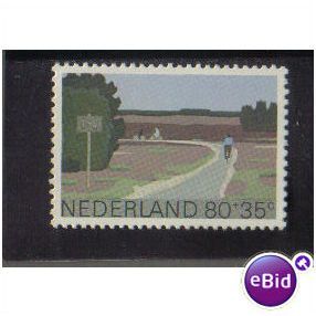 NETHERLANDS 1980 CULTURAL HEATH MOORLAND 80C MNH SG1333