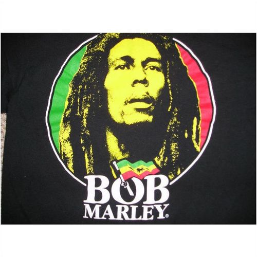 Bob Marley Men's Medium Black Tee Shirt