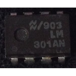 National LM301AN Operational Amplifier (Commercial OP-AMP)