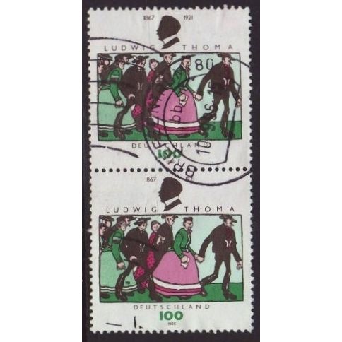 Germany 1996 SG 2727 Used - Pair (C-784)