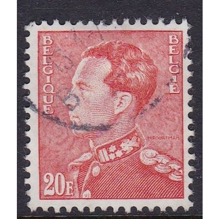 BELGIUM 1936 LEOPOLD 20F USED