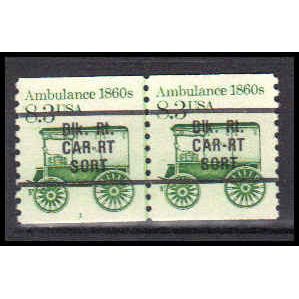2128a 8.3c Ambulance Fine MNH Dry Gum CNP Left 1 PA0708