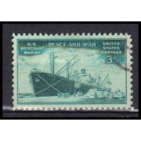 Used 939 3c Merchant Marine Very Fine KA5189