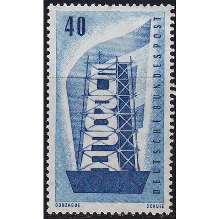 GERMANY BUND [1956] MiNr 0242 ( **/mnh ) CEPT